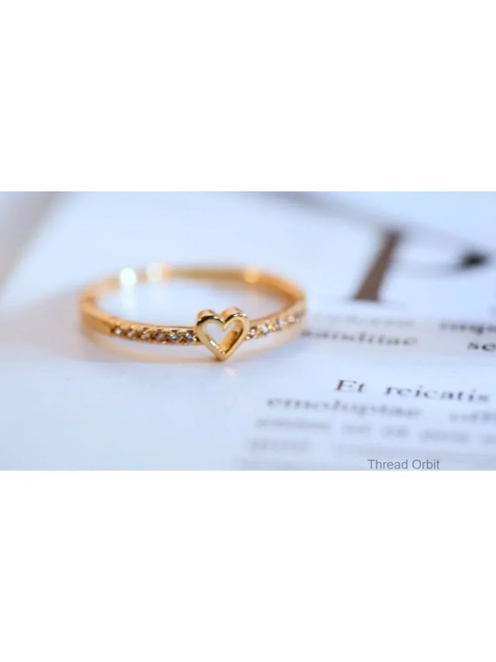 14K Gold Plated Stacking Ring Set Non Tarnish Dainty Stackable Rings Sizes 4-12
